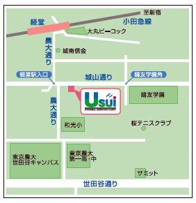 臼井内科 地図